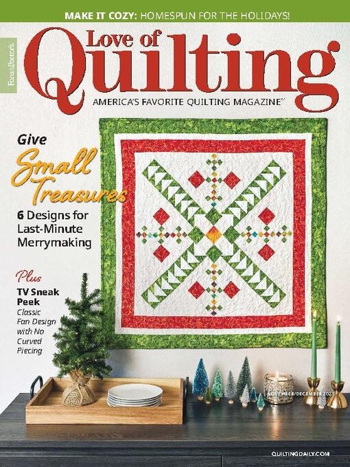 Title details for Fons & Porter's Love of Quilting by Peak Media Properties, LLC - Available